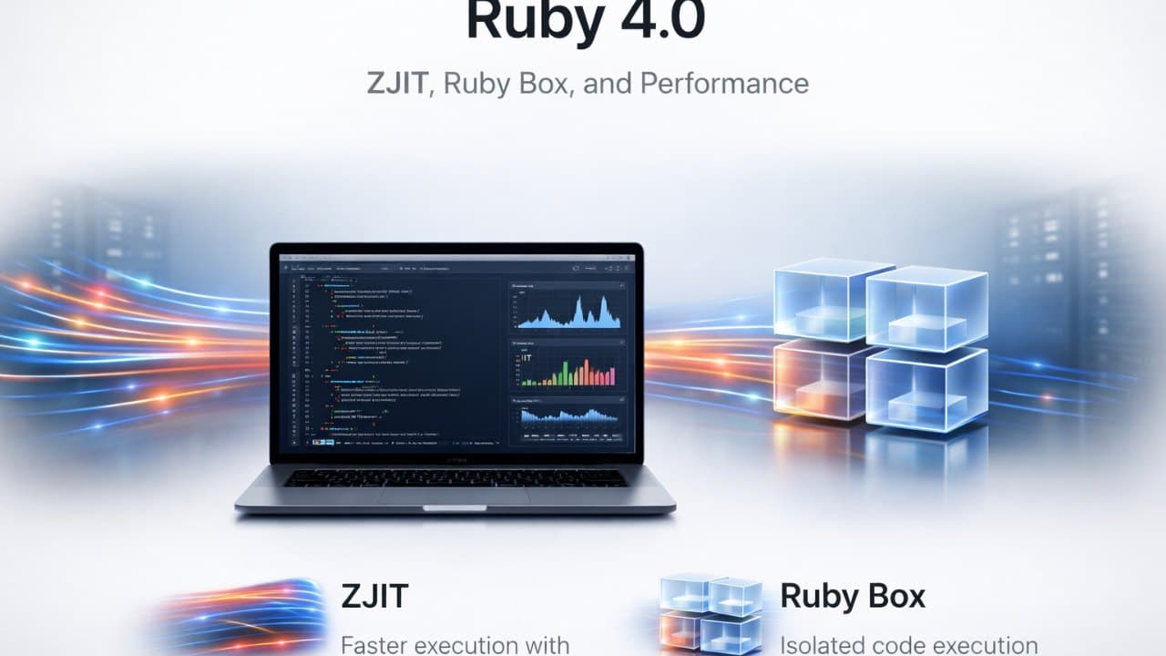 Ruby 4.0 is released with Ruby Box, ZJIT, and performance advances