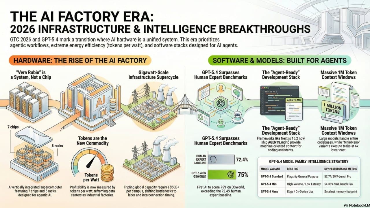 The Industrial Revolution of Intelligence: Insights from GTC 2026